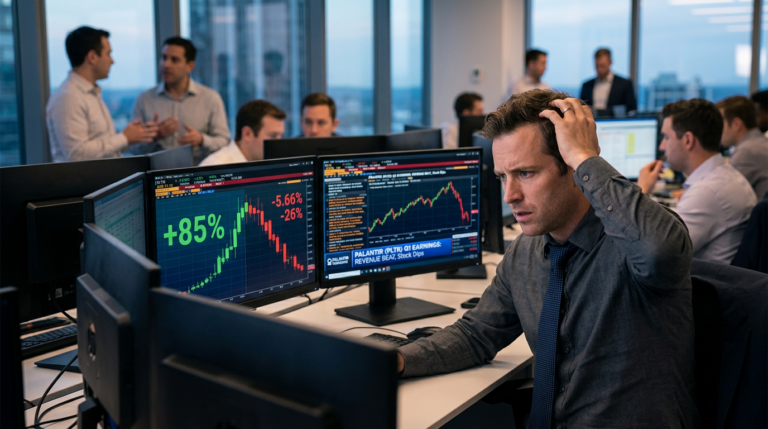 Palantir Grew 85% and the Market Sold It Off