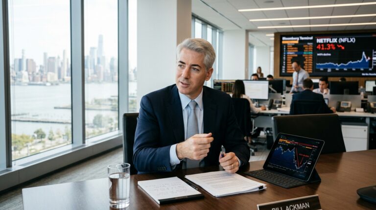 Netflix Is Down 41%. Ackman Bought Anyway.