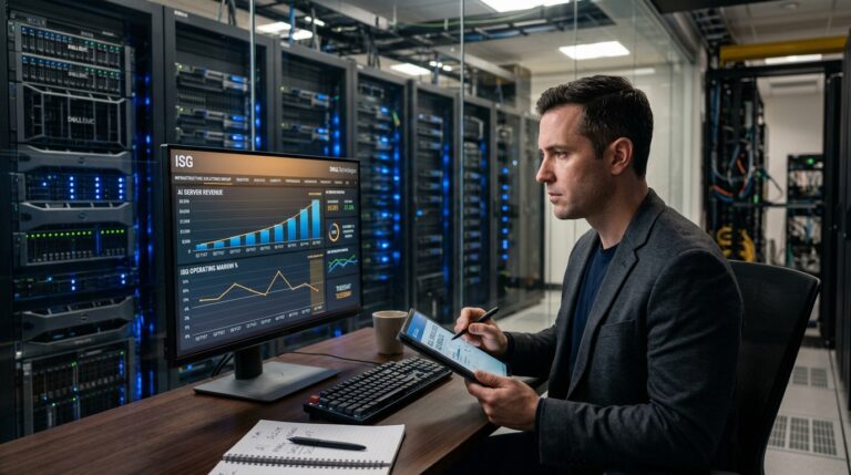 Dell Reports Tuesday. One Line Decides Everything.