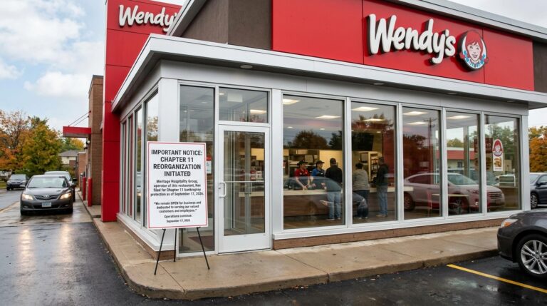 Wendy&rsquo;s Major Franchisee Meritage Files for Bankruptcy