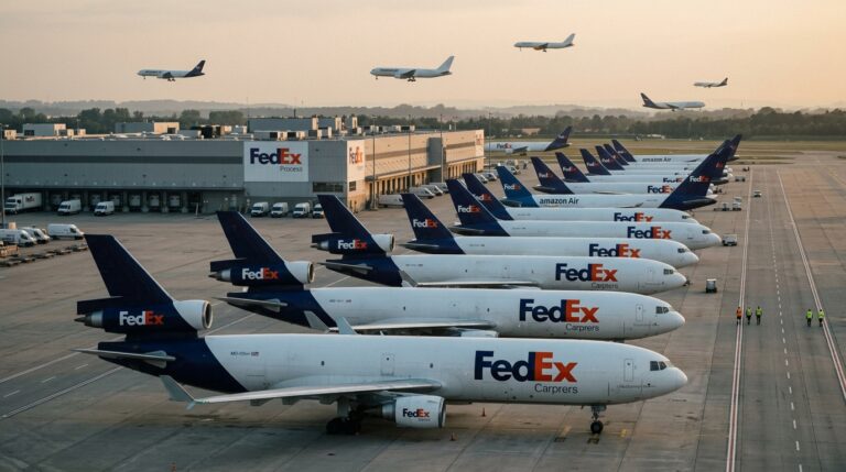 FedEx Cut 34 Jets and Closed Hundreds of Stations