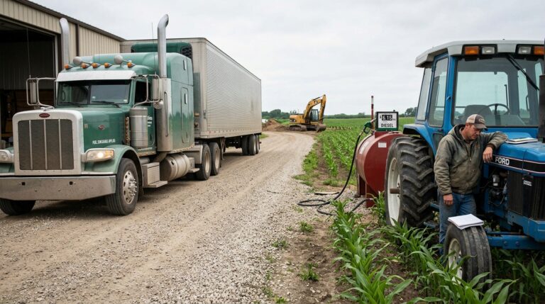 Diesel at $6 Is Splitting Freight and Farm Budgets