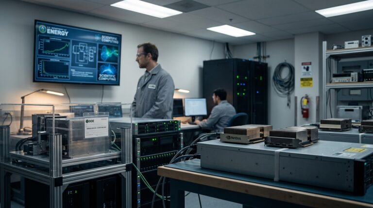 Nvidia Is Inside the DOE’s $2.4 Billion Science Push. Most Others Are Not.
