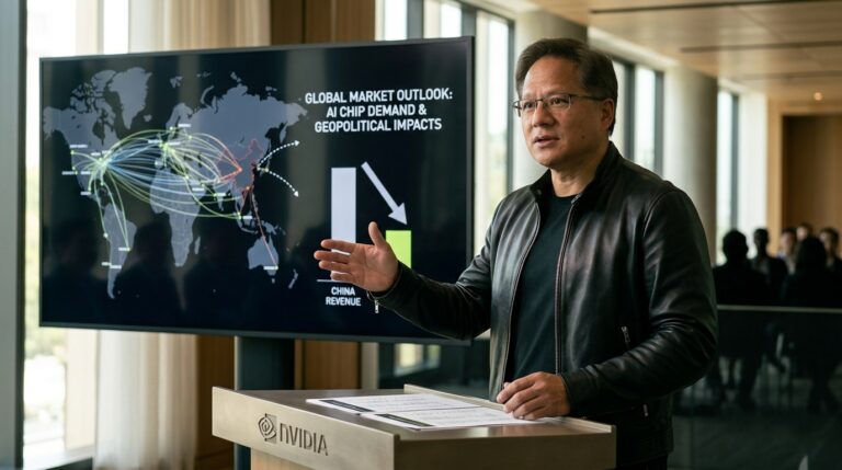 Nvidia’s China Revenue Has Nearly Vanished. The Model Still Needs Explaining.