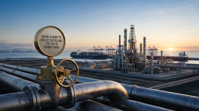 Big Oil Is About to Collect $53 Billion. The Test Is Giving It Back.
