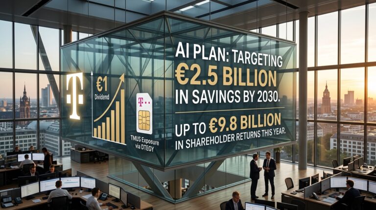 Deutsche Telekom&rsquo;s AI Plan Pays You a &euro;1 Dividend to Own T-Mobile US